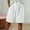 White, variant on Shorts for Women Plus Size 3X Bermuda Summer Casual Loose With Pockets Drawstring Elastic Waist Pants Short Pants