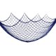 thumbnail image 1 of Red de pesca Decoración de pared Red de pesca en la playa Colgante de pared temático para pared de fiesta Decoración de boda en casa Decoración de fotografía, 150 cm × 200 cm (A-Azul) JAMW Sencillez, 1 of 4