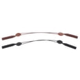 thumbnail image 1 of 2pcs Creative Glasses Chains Neck Hanging Glasses Rope Anti-lost Eyeglass Lanyards (Black Coffee), 1 of 8
