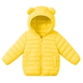 thumbnail image 4 of Edvintorg Girls Fleece Jacket Long Sleeve Loose Casual Zip up Coat Solid Color Hooded Puffer Outerwear with Pocket Teenage Girl Clothes Size 4-15, 4 of 9