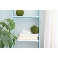 thumbnail image 2 of BarnwoodUSA Rustic Farmhouse 3ft Robins Egg Blue Wooden Decorative Bookcase Picket Display Ladder, 2 of 5
