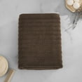 thumbnail image 3 of (2 pack) Mainstays Performance Cotton Bath Towel, Super Soft Quick Dry Fade Resistant, Textured Brown, 3 of 7