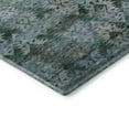 thumbnail image 3 of Addison Rugs Mayfield Premium Machine Washable Transitional Diamonds Emerald Rectangle Rug, 3' X 5' Machine Washable Transitional Diamonds Emerald Oversized Sherpa Throw Blanket, 3 of 7