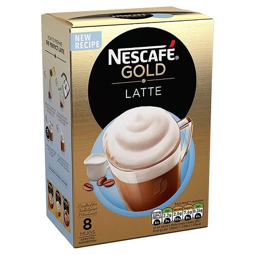 nescafe latte sachets