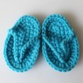 thumbnail image 7 of Otqutp Baby Girls Boys Handmade Crochet Flip Flops Sandals Toddler Girls Soft Flat Indoor Wide Shoes Lightweight Knit Soft Shoes, 7 of 7