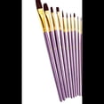 thumbnail image 3 of Pincel profesional de 20 piezas para pintura acrílica, óleo, acuarela, perfecto para tableros, pintura artística de cara/uñas, 3 of 5