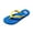 Blue, variant on Flip Flops for Man with Arch Support Yoga Mat Sandals Comfortable Indoor Outdoor Summer Beach Thong Cushion Slip on Walking Shoes Wine Size 10