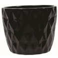 thumbnail image 1 of Jardinière à Motifs Noirs, 1 of 1