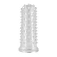 thumbnail image 4 of Famle Sleeve Delay Finger Enlarge Device Collars Toy Crystal Extender Adult accessory, 4 of 8