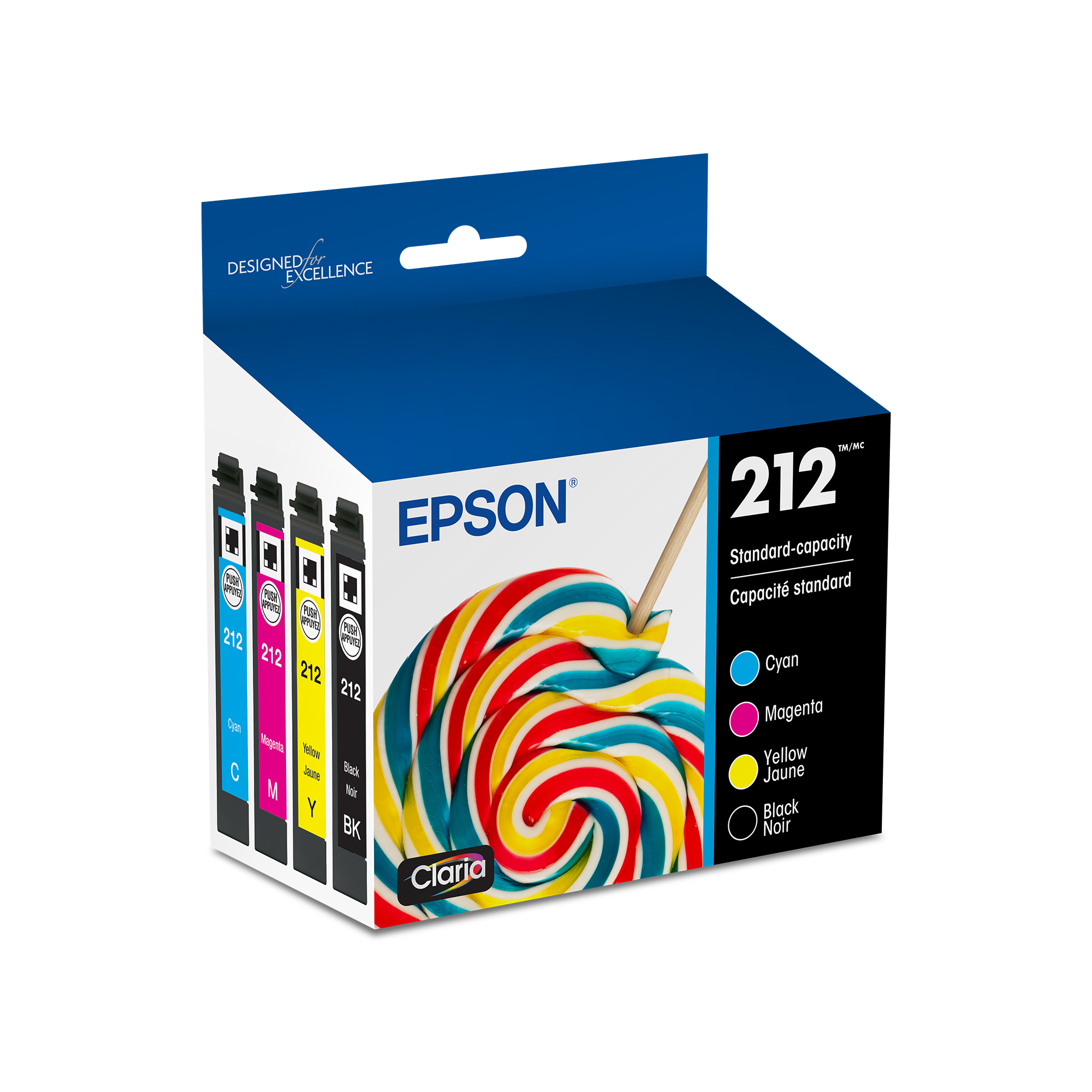 Epson 212 Claria Ink Black & Color Cartridge Combo photo 1