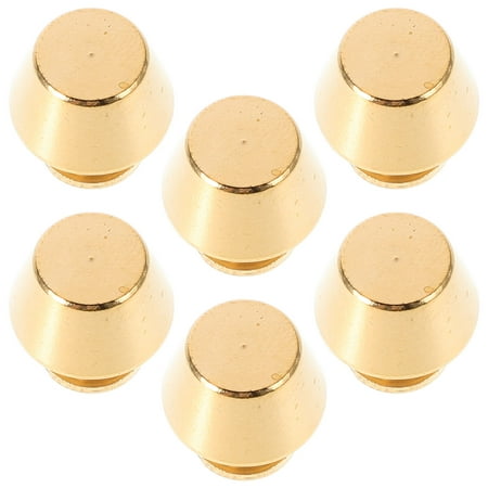 Worgeous 6pcs Brass Handbag Purse Feet Hardware Bag Making Rivets Studs Spikes Supplies For Repair Decorate Clothing Fabric Shoes Belt Pet Collar Crafts