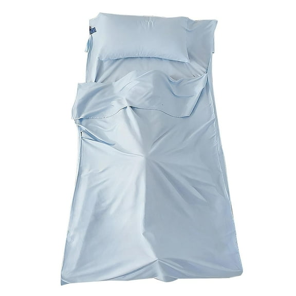 Portable Travel Sleeping Liner For Camping Hiking Hotel Stay Breathable Skin Friendly All Season Personal Sleep Sack
