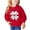 Red, variant on Odeerbi Kids Girls Crewneck Sweatshirts Pullover Sweatshirts Children's Fall Winter Sweatshirt Heart Print Long Sleeve Sweater Top Black