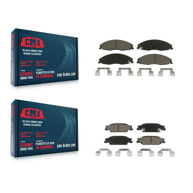 CMX Front Rear Ceramic Brake Pads Kit for Car Pontiac Grand Prix Cadillac CTS STS KCX-100018