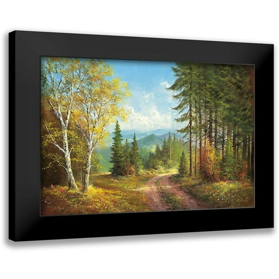 Glassl, Helmut 14x11 Black Modern Framed Museum Art Print Titled - AWAY FROM IT ALL