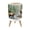Color 4, variant on Small Trash Can with Lid Forest Scene Brown Bears River Watercolor 1.8 Gallon Dog Proof Trash Can Round Garbage Can Waste Bin Wastebasket for Bathroom Kids Bedroom Classroom
