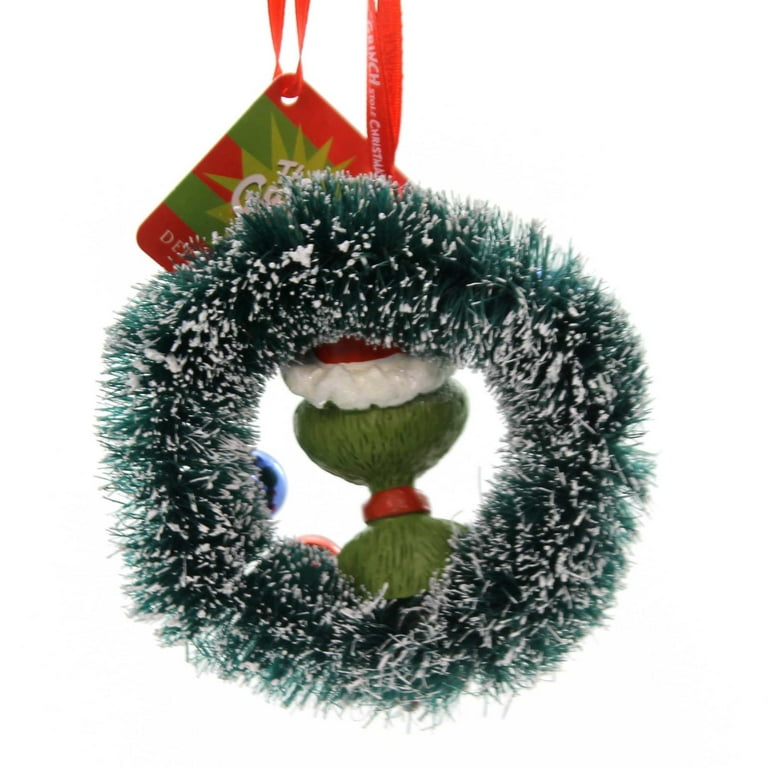 Department 56 Decorate Grinch in a Cinch Wreath or Tree Decoration