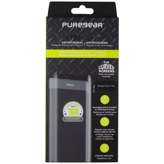 PureGear Steel 360 Screen Protector for Google Pixel 7 Pro - Clear