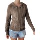 thumbnail image 2 of Suéteres de Punto para Mujer, Suéteres de Larga con Cuello en V, Camisetas Casuales, Conjuntos de Moda de Otoño. Café XL, 2 of 7