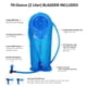 thumbnail image 4 of Mochila de hidratación Unigear con vejiga de agua de 2 l de 70 oz para correr, caminar, andar en bicicleta, escalar, acampar, andar en bicicleta (negro), 4 of 5