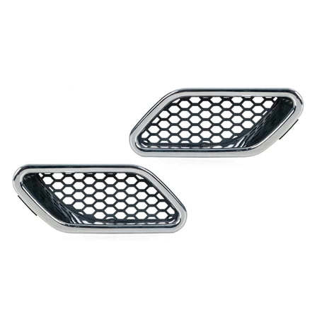 MPXBM Compatible for Maserati GranTurismo 2008-2019 Car Front Side Grille Air Intake Fend Vents Grill 68265300 68265400 Auto Accessories