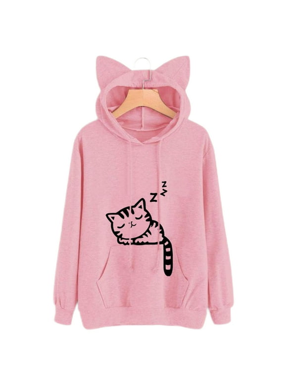 PINKSPINK Recombined Series Cat Hoodie-