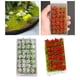 thumbnail image 1 of 56 Piezas DIY Flores en Miniatura Racimos Modelo Ferrocarril Hadas Jardín Arquitectura Diseño Paisaje Macarena hojas de micro paisaje, 1 of 8