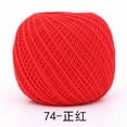 thumbnail image 1 of Zhuge Thin Yarn,8#Lace thread, 50g 1 roll, Long-Staple Cotton Yarn for Handcrafts, Knitting Small Items, Soft & Anti-Pilling, Fade-Resistant,Ideal for DIY Projects,light red, 1 of 5