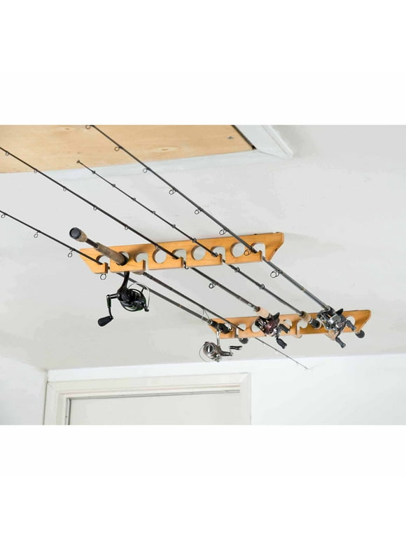 Fishing Rod Ceiling Rack Plans Shelly Lighting