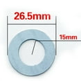 thumbnail image 1 of 5 Pcs/Lot Thick Tow Washer Disc Plate Oil Resistant Aramid Fiberboard Force Relief Friction Plate Baitcast Reel Refit Accessory, 1 of 10