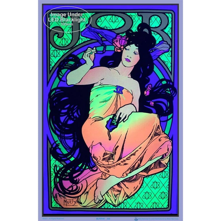 90s ヴィンテージ　ブラックライトポスター　JOB 90s ヴィンテージ ブラックライトポスター JOB 90s ヴィンテージ