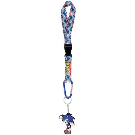Sonic The Hedgehog Wristlet Strap Lanyard For Keys | Hand And Wrist Lanyard Strap Keychain For Men or Women