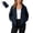 Navy, variant on Enjoytime Rain Coats For Women Lightweight Waterproof Hooded Rain Jacket Outdoor Hiking Travel Windbreaker With Packable