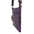 thumbnail image 5 of Silver Fever Genuine Leather Travel Shoulder Cross Body Purse Handbag, 5 of 6