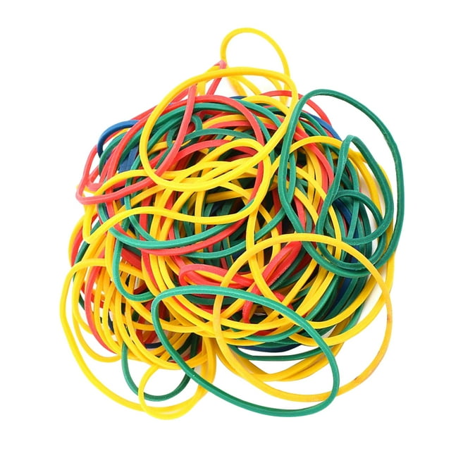 SHISUYAN 200Pcs Strong High-Elasticity Rubber Bands for Tattooing Assistance and Office Use