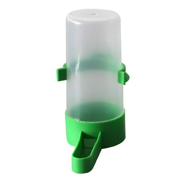 Bird Feeder Hanging Plastic Bird Food Dispenser Parrot Water Bottle for Bird