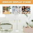 thumbnail image 2 of WHAMVOX  3 Pcs Earring Display Stand Jewelry Stands Rack Transparent, 2 of 8