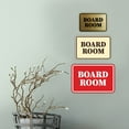 thumbnail image 4 of Signs ByLITA Classic Framed, Board Room Sign (Ivory/Dark Brown) - Small, 4 of 6