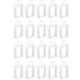 thumbnail image 4 of 50PCS Clear PVC Gift Bags with Handles Reusable Plastic Wrap Tote Bags Transparent Shopping Bag for Christmas Party, 4 of 5