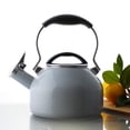 thumbnail image 3 of 1.8qt Enamel-on-Steel Classic Oolong Teakettle Fog Grey, 3 of 7