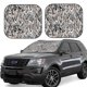 thumbnail image 1 of Balery Leopard And Zebra Parasol para parabrisas de coche de 2 piezas | Parasol plegable para parabrisas delantero de coche para la mayoría de sedanes-Small, 1 of 6