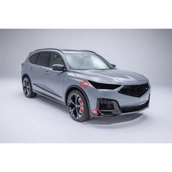 For The BlingLights Tinted Headlight Protection Film Covers for Acura MDX (all years)