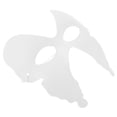 thumbnail image 3 of MasteelfCA 6pcs DIY White Paper Pulp Masks Personality Blank Butterflies Hand Painted Masks, 3 of 8