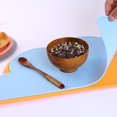 thumbnail image 4 of Siliconetable Placemats Food Grade Mats For Kids Baby Toldder Eating Table Mat Lightweight Portable, 4 of 5