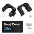 thumbnail image 5 of Rear Boot Trunk Load Cover Parcel Shelf Clips Bracket Mount for, 5 of 5