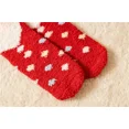 thumbnail image 5 of Family matching Christmas Socks Coral Fleece Thickened Warm Socks Parent and Children matching Christmas Socks Santa Claus sock (04 without ball,Children), 5 of 7