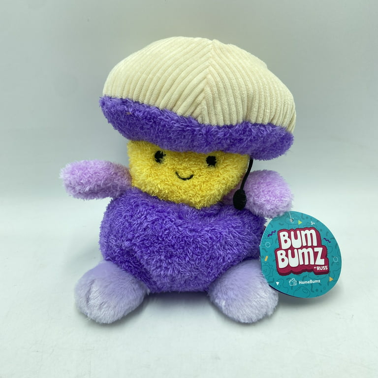 Bum Bumz Leslie Lamp Beanbag Plush #24 Purple HomeBumz Russ Kellytoy 2023  New 