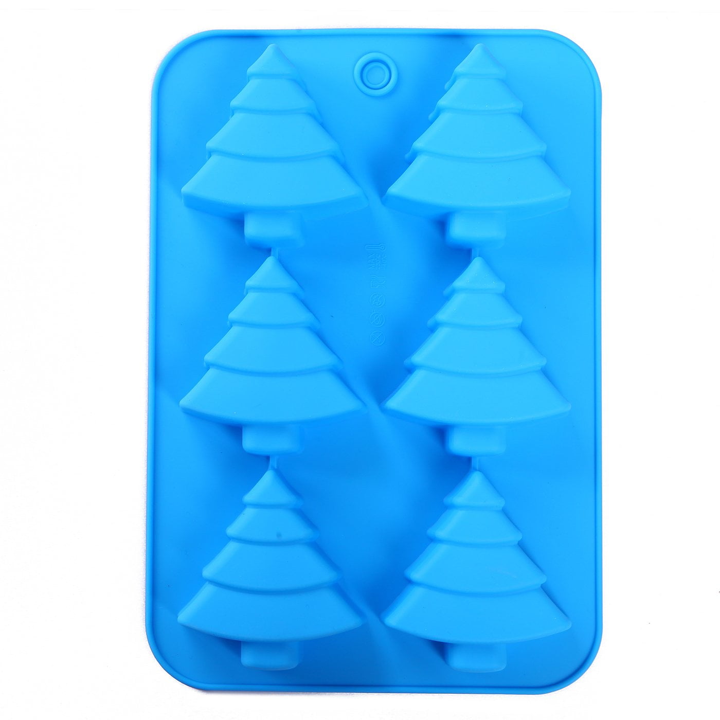 Christmas House Tree Silicone Chocolate Baking Mold Ice Cube Tray Cookies Mould