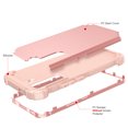 thumbnail image 2 of Samsung Galaxy S22+ 5G Case, Galaxy S22 Plus 6.6 inch Case, Dteck Heavy Hybrid Rugged Shockproof Case, Support Wireless Charging, 3 in 1 Full Protective Cover For Samsung Galaxy S22+ 5G,Rosegold, 2 of 7