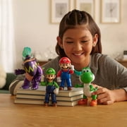 Super Mario Galaxy Movie Mairo, Luigi, Yoshi & Wonder Bowser Jr. Action Figure
